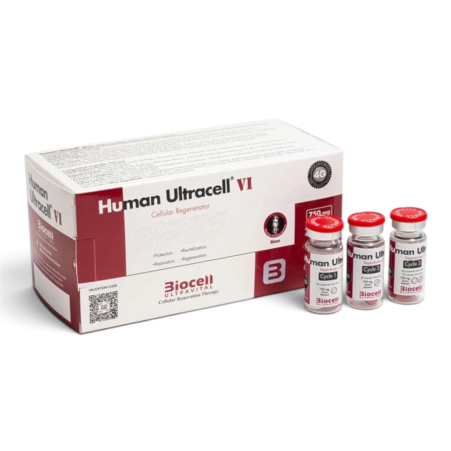 Human Ultracell VI hombre oral