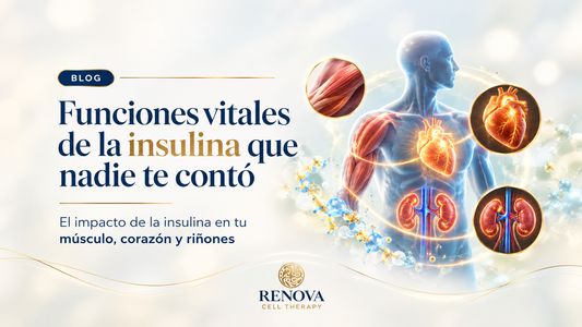 Descubre cómo la insulina va más allá del azúcar: su rol en músculo, corazón, riñones y cerebro, y su vínculo con el Alzheimer.