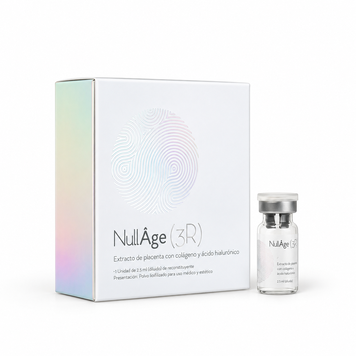 NullAge 3R Placenta + Hialurónico + Colágeno