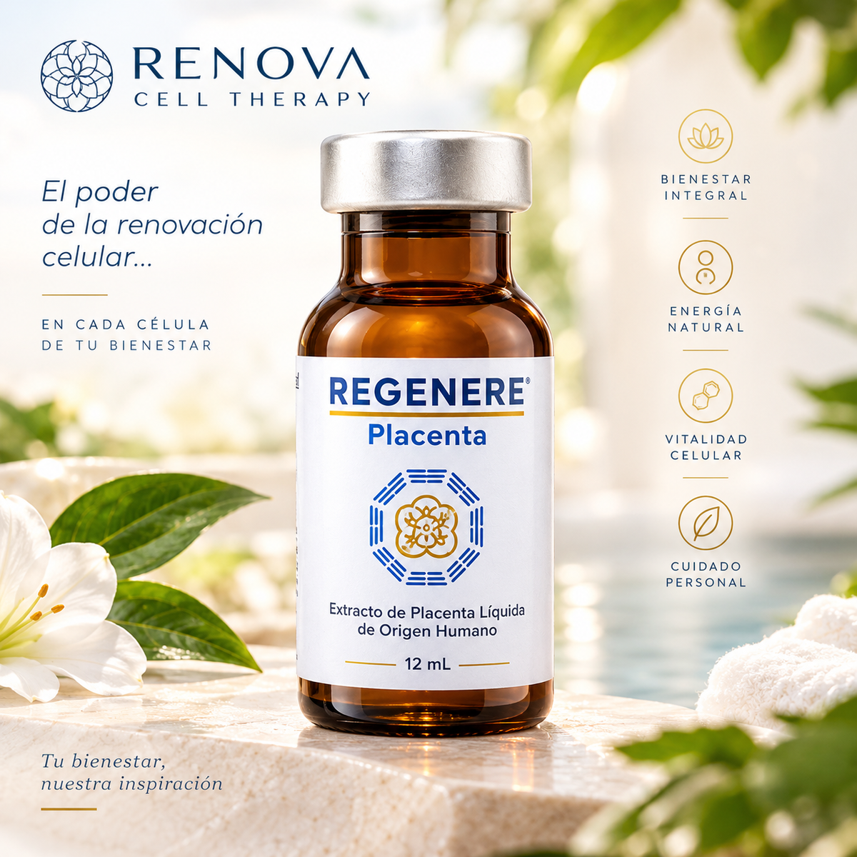Placenta Hominis Regenere 12 ml